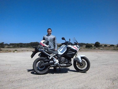 Carlos Tavares - Vencedor do Passatempo MT-07 da Yamaha