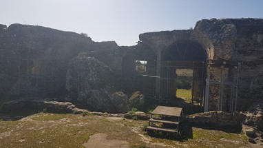 Pormenor das ruínas da Villa