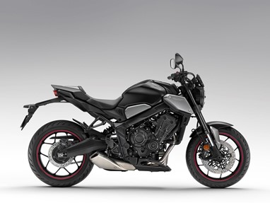 Honda CB650R em Cinzento Metalizado Mate Dim