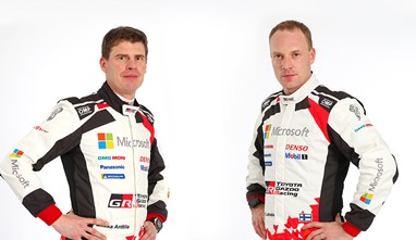 Miikka Anttila e Jari-Matti Latvala