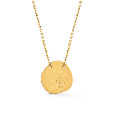 COLAR ALDEIAS SOS INFÂNCIA FELIZ DOURADO - PVP: 42,00€