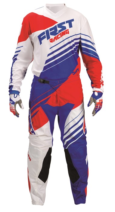 First Racing DATA 2016 Hexagon - Camisola + Calças + Luvas (frente)