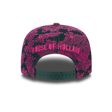 HOUSE OF HOLLAND BROCADE 950 GREEN-PINK_BACK - 49.90€