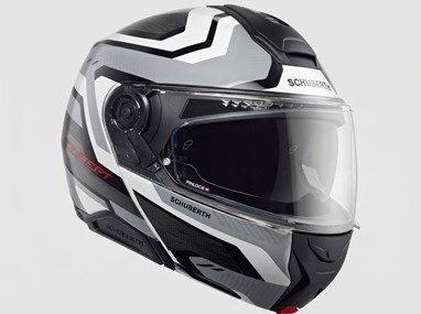 Schuberth lança nova decoração KINETIC para o capacete modular CONCEPT
