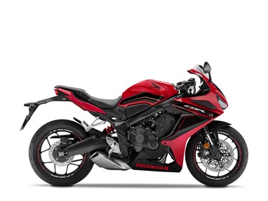 Honda CBR650R Vermelho Grand Prix Red