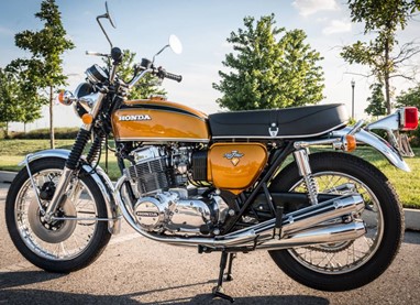 Honda CB750 Sandcast de 1969 vencedora do prémio Best of Show