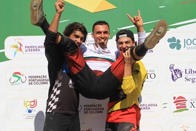 Tiago Ladeira conquistou o título de Campeão Nacional de Downhill 2018 em Juniores