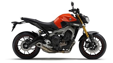 Yamaha MT-09 Blazing Orange