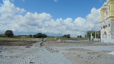 Santuário N S Aires - arranjos exteriores (em conclusão)