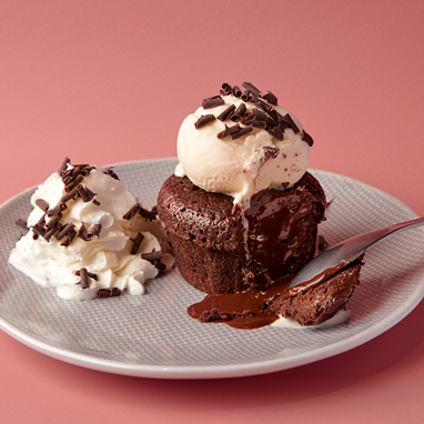 Molten Chocolate Soufflé