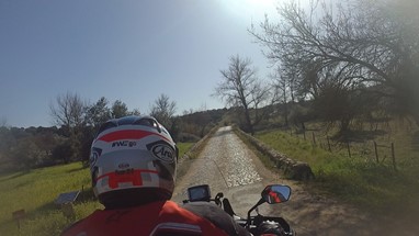 Entrada na Ponte Romana de Vila Ruiva