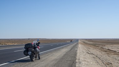 A caminho de Zhanaozen
