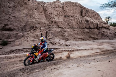 Walkner está a uma etapa de festejar pela primeira vez a vitória no Rali Dakar!