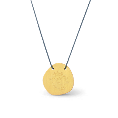 COLAR ALDEIAS SOS DIVERSIDADE CULTURAL DOURADO - PVP: 41,00€