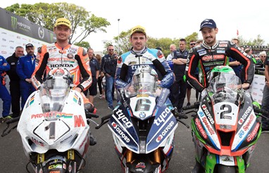 Pódio da SBK IOM