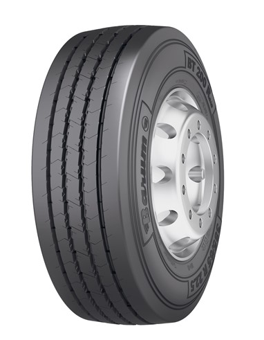 O pneu para reboque Barum BT 200 R 385/65 R 22.5 é um dos três novos pneus para reboque da série 200 R.