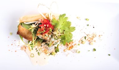 Bao de Frango Frito Thai Style