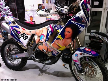 Moto de Hugo Payen - Dakar 2013