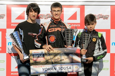 Yohan Sousa no pódio