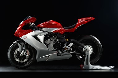 MV Agusta F3 800 vermelho/prateado
