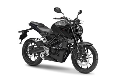 Honda CB125R Preto Mate Gunpowder