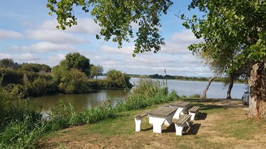 Bico da Goiva e foz da Vala Real