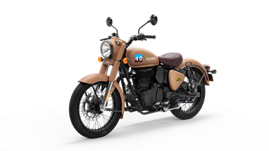 Royal Enfield Classic Signals 350 Desert Sand