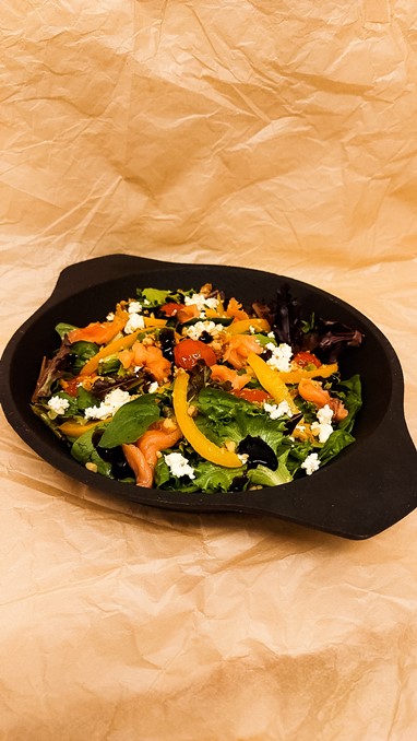 Salada de Salmão Fumado