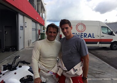 Alex Zanardi e José Rodrigues