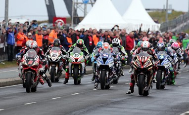 A Honda de Lee Johnston foi 2ª