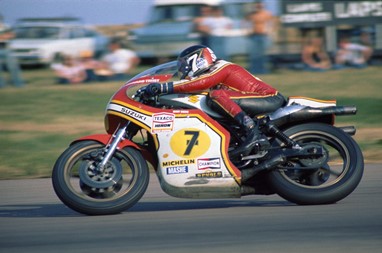 Uma das primeiras RG500 de Sheene
