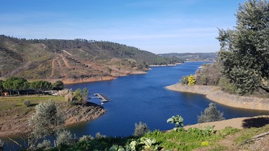 Albufeira vista de Aldeia do Mato