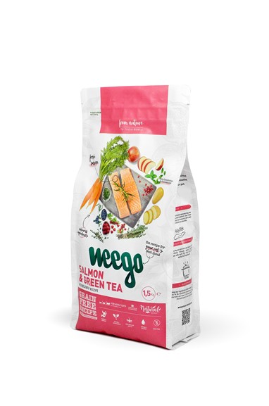 Weego® Salmon & Green Tea 1,5Kg - 9,99€