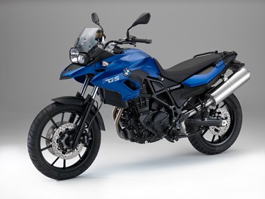 BMW F 700 GS Azul (racing blue metallic matt)
