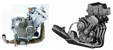 CBR e Triumph... muito diferentes?