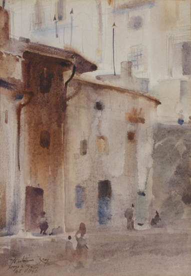 1942 |  Aguarela ©António Cruz