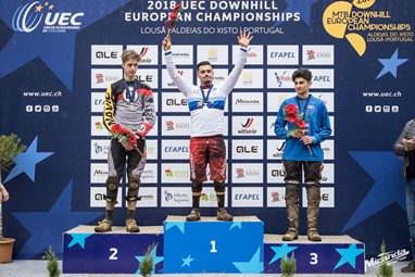 Tiago Ladeira é Campeão da Europa de Downhill em Juniores