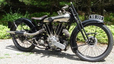 Brough Superior SS100 de 1925 vencedora categoria Brough Superior