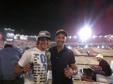 Sam Sunderland e Hélder Rodrigues no Red Bull X Fighters