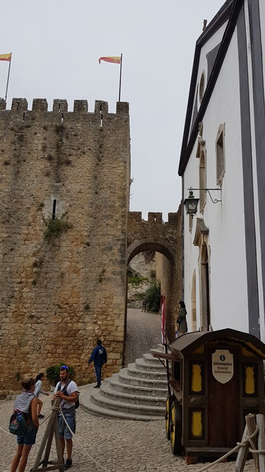 Óbidos – Pormenor da muralha