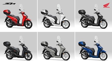 Honda SH125i em todas as cores 2023