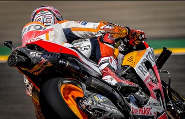 A queda de Marquez impediu-o de lutar pela pole