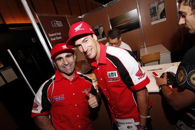 Paulo Gonçalves e Joan Barreda