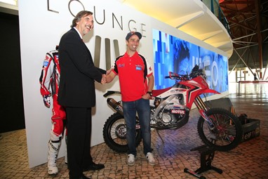 Hélder com Emídio Guerreiro