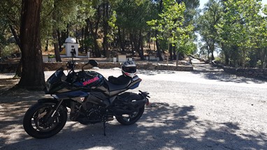 Chegada ao Monte da Penha