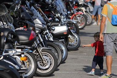 Moto Guzzi Open House em Mandello del Lario