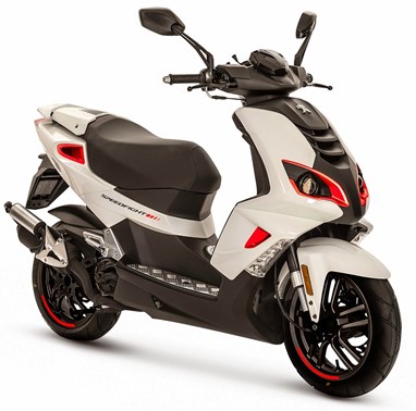 Peugeot Speedfight 4 Icy White