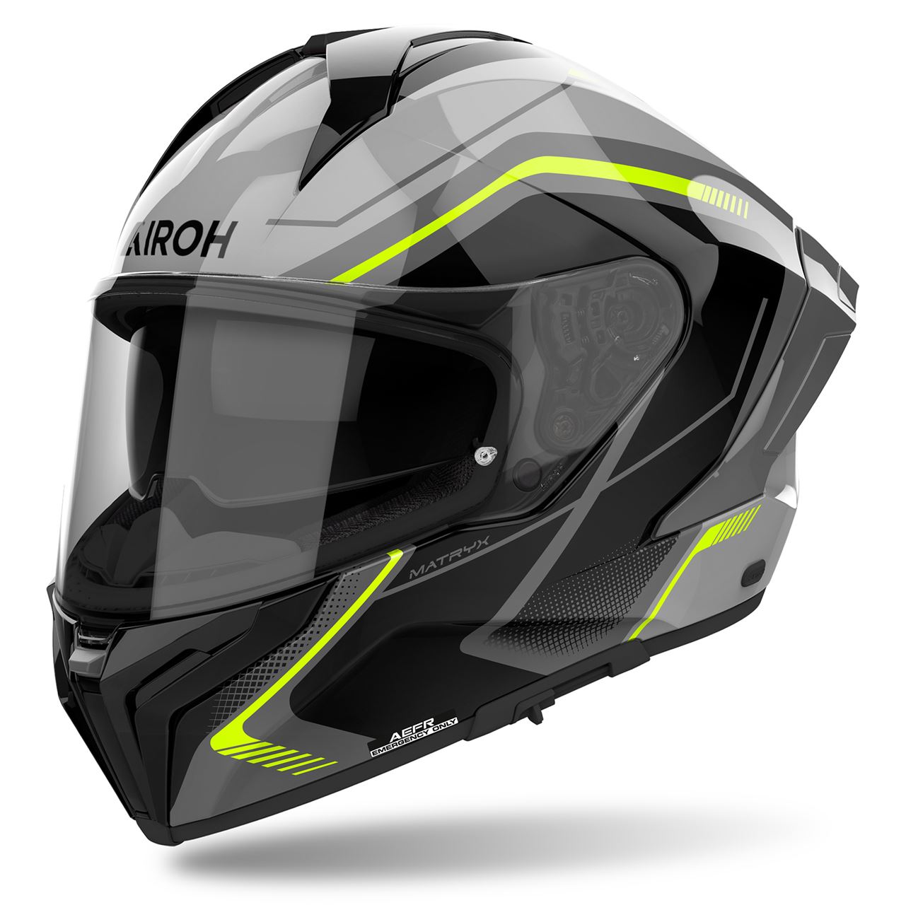 Capacete MATRYX WIDE Amarelo Gloss AIROH | Capacete Integral