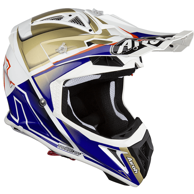 Capacete AVIATOR 2.2 CHECK Sand Gloss AIROH 2019 | Capacete Offroad