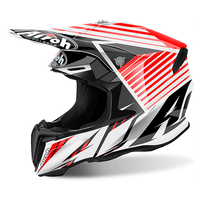 AIROH Capacete TWIST STRANGE Vermelho | Capacete Offroad